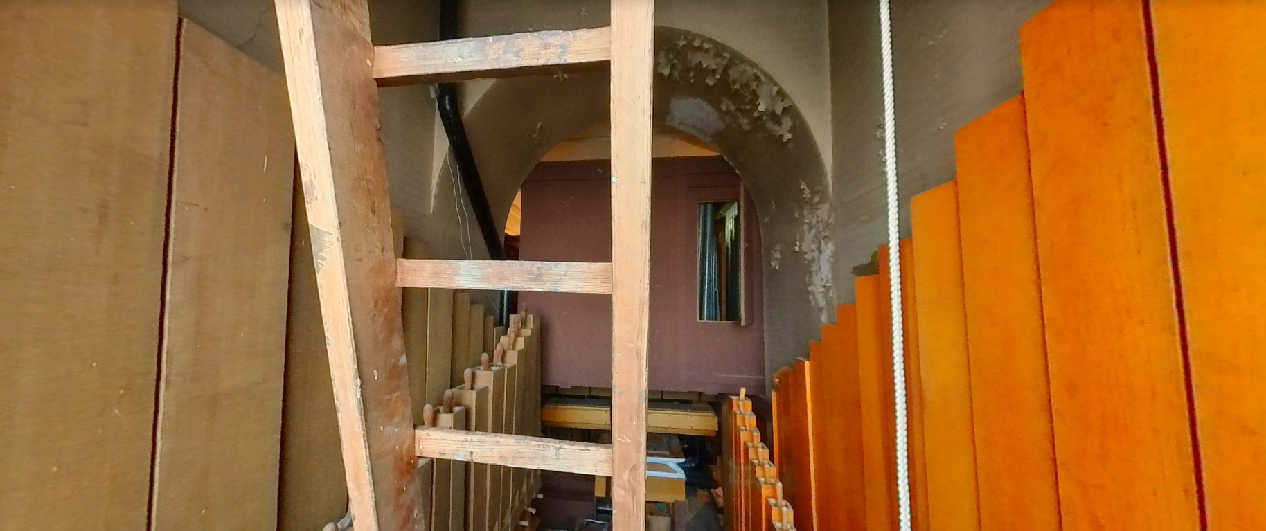 Pedal pipework