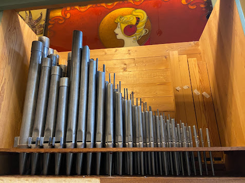 Instrument during assembly