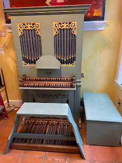 Instrument during assembly